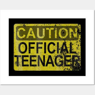 Caution Officialnager Warning 2006 14th Birthday Gift Posters and Art